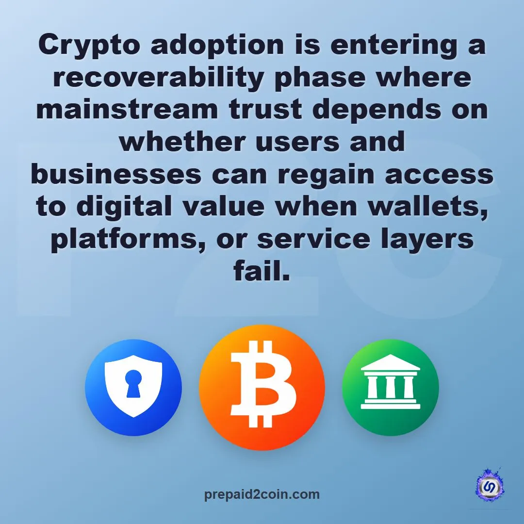 When Uptime Isn't Enough: Crypto Adoption's Recovery Test cover image